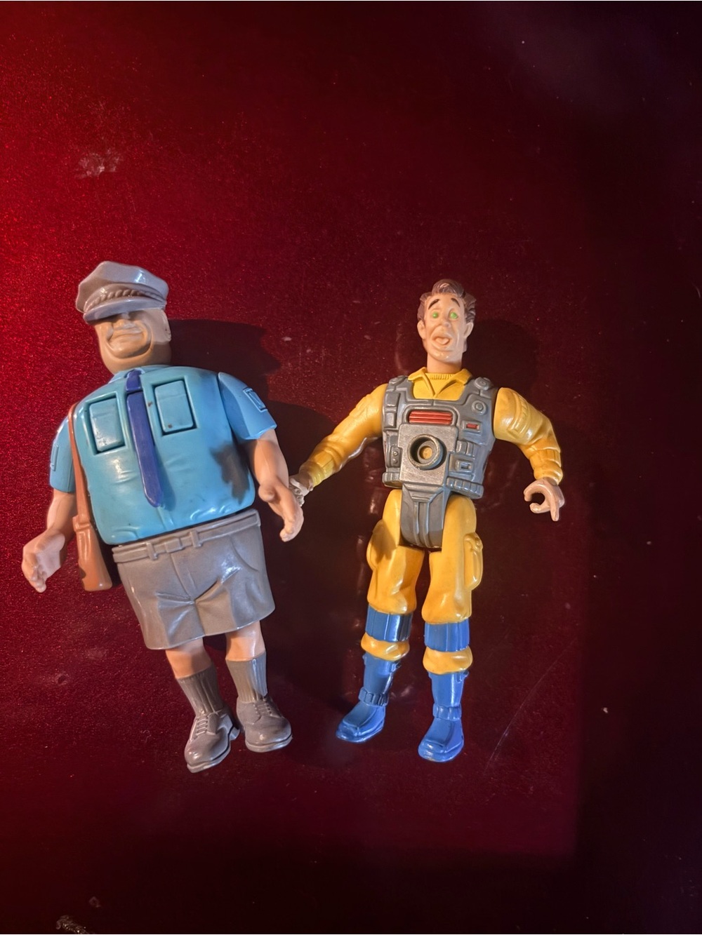 Vintage 80s Kenner The Real Ghostbusters Action Figure Lot - Mail Fraud & Peter